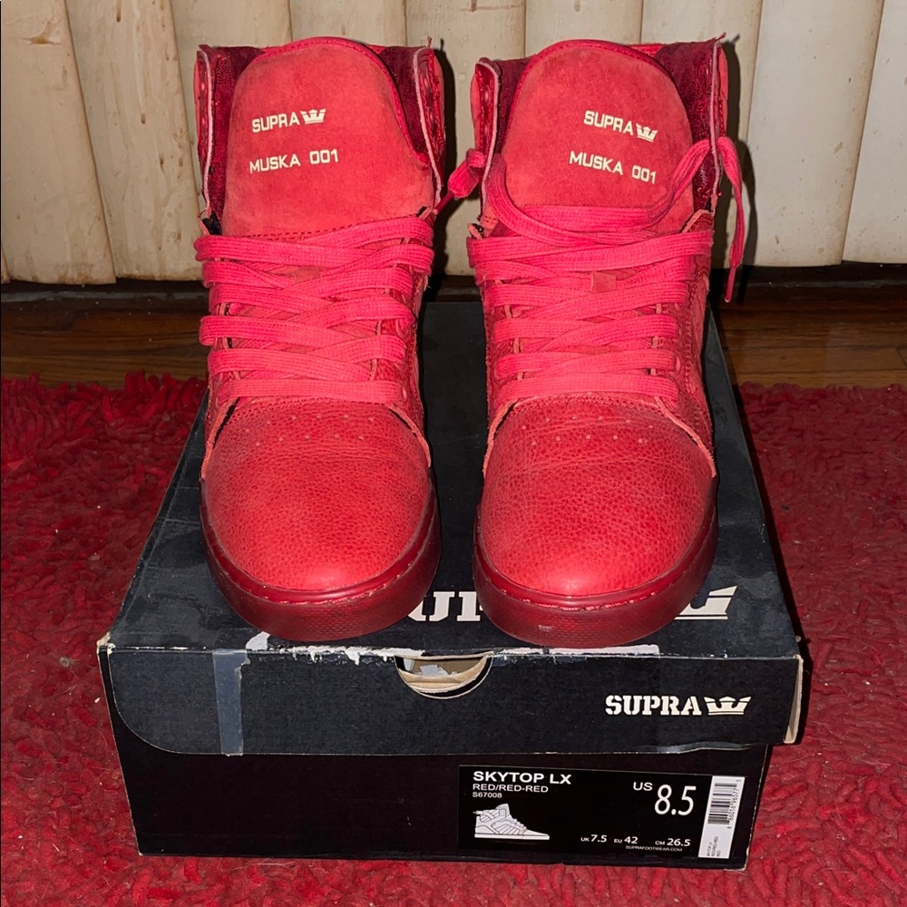 Supra Muska 001 Triple Red Sky Tops LX